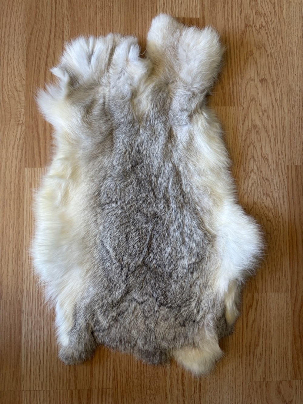 B0017 rabbit pelt crafts decor